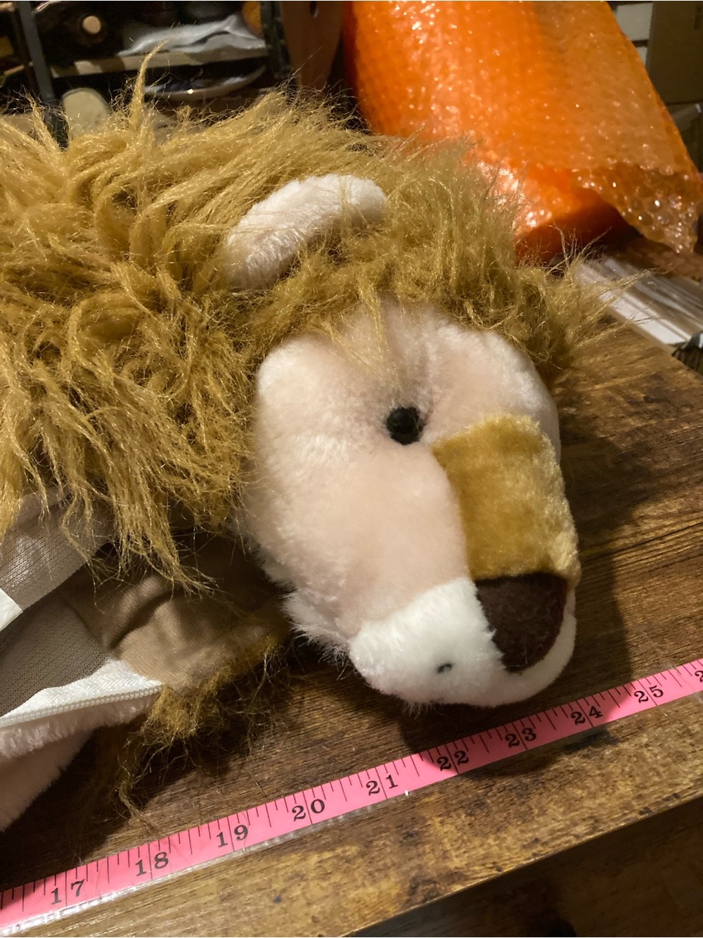 Vintage Chrisha Playful Plush lion Halloween costume for kids - Picture 11 of 11